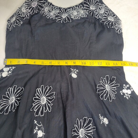 Anthropologie Odille Archival Collection: Daisy Dress Cotton Size 10 tulle skirt - Picture 8 of 16